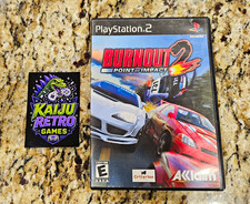 Burnout 2: Point of Impact Sony PlayStation 2 PS2 NTSC-U/C E Racing w/ Case picture