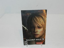 Silent Hill 3 Sony Playstation 2 PS2 Game Instructions Manual Only picture