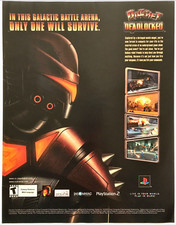 Ratchet Deadlocked - PS2 Ratchet & Clank - Original Print Ad/Poster Promo 2005 picture