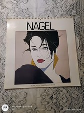 Patrick Nagel 1990 Calendar 16 Month Color Images to Frame picture