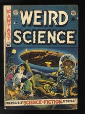 Weird Science #16 GD+ 2.5 Wally Wood Cover Art Jerry De Fuccio EC 1952 picture