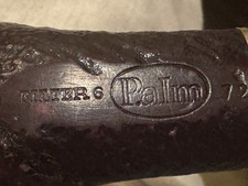 Filter 6 Palm 72 Sandblast Bent Apple Pot Estate Pipe - Oval Shank picture