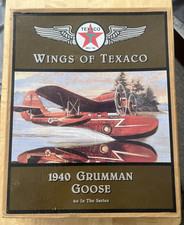 Wings of Texaco 1940 GRUMMAN GOOSE Diecast Coin Bank 4th in Series NEW 1996 ERTL picture