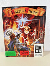 Battle Chess Interplay PC IBM Tandy Window 3.5 5.25 Floppy Disc Complete Big Box picture