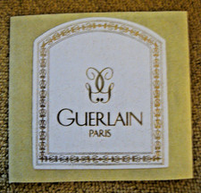 Guerlain Paris white and gold label picture