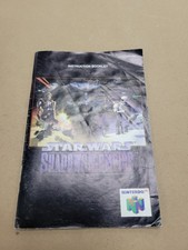 star wars shadow of the empire n64 Manual picture