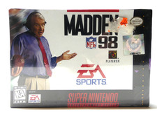 FACTORY SEALED Madden NFL 98 Super Nintendo Entertainment System SNES NEW picture