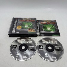 Command & Conquer Red Alert PS1 PlayStation 1 Complete w/ Manual CIB Tested picture