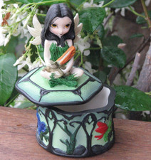 Strangeling Fairies  My Fairy Frog Friends Trinket Box Jasmine Becket-Griffith picture