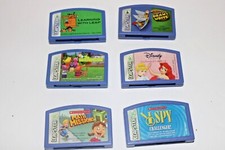 Leap Frog Leapster BLUE Game Cartridges Educational homeschool PICK ONE picture