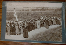 1905 - 1906 Lady's Parade 6 x 4 Original Photograph / Religious? Suffrage? picture