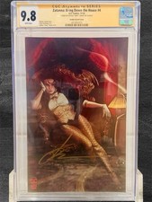 Zatanna: Bring Down The House #4 SIGNED Joshua Swaby Virgin Variant CGC 9.8 picture