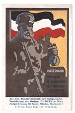 GERMANY WW I WAR BONDS PATRIOTIC POSTER STYLE PC #2 picture