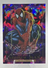 Spider-Man - 2024 Upper Deck Marvel Masterpieces '92 #87 (Purple Crystals) RARE picture