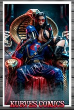 BARONESS & COBRA COMMANDER | NT OR NICE  | SINGLE COVER PRINT | KURVES COMICS picture
