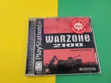 Warzone 2100 ps1 Sony PlayStation 1 Eidos Interactive 1999 Case And Art Only picture