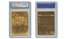 1996 Star Wars BOUNTY HUNTERS Original 23KT Gold Card - Graded GEM MINT 10 picture