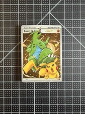 Tyranitar Pikachu Hand Painted 1/1 Art Holo Pokemon Energy Card Teeroy.Art picture