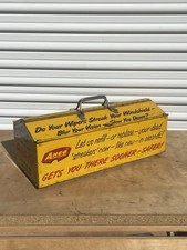 Vintage 1963 Anco by Anderson Pump Island Wiper Blade Service Kit Metal Tool Box picture