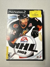 NHL 2003 Nintendo PlayStation 2, 2002 CIB Complete with Manual - Tested picture