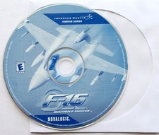 F-16 Multirole Fighter PC Game Novalogic Lockheed Martin - Disc Only, Tested picture