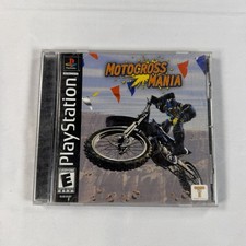Motocross Mania (Sony PlayStation 1, PS1) CIB Complete Black Label picture