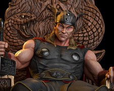 Thor King of Kings Resin Sculpture Model Kit Marvel Unpainted/Unassembled picture