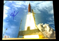 JARED ISAACMAN SIGNED AUTOGRAPH 8x10 PHOTO ARTEMIS LAUNCH BECKETT BAS NASA D picture