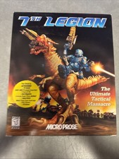 Vintage 7th Legion (PC, 1997) - Big Box Computer Game Microprose - Complete CIB picture