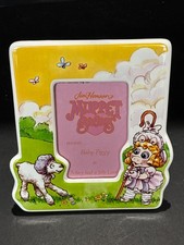 NEW Muppet Babies Miss Piggy 1989 Picture Frame Henson Dakin Vintage Baby picture
