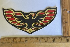 Vintage 1970s Pontiac Trans Am Firebird Logo Decal Sticker Prism 4.5” x 2” picture