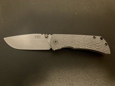 McNees PM MAC 2 3” MagnaCut Jigged Titanium Stonewash USA Knife BNIB picture