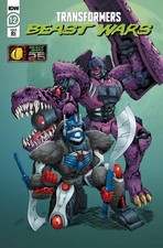 TRANSFORMERS BEAST WARS #12 CVR C 10 COPY INCV JAMEL JONES ( picture