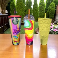 Starbucks Assorted Tumbler - Cold Cup - Holographic - Limited - 2025 NEW - 24 oz picture