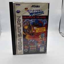 X-Men: Children of the Atom (Sega Saturn) CIB Complete in Box w Manual Tested EX picture