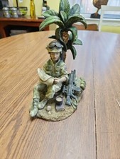 RARE VINTAGE ONE OF A KIND SOLDIER FIGURE HANDCRAFTED 8.5