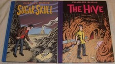 Charles Burns THE HIVE/SUGAR SKULL Pantheon 1st print/edition hardcover lot picture