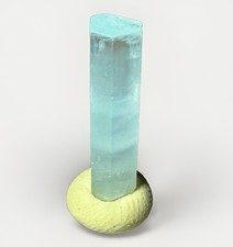 Beautiful Untreated Raw Aquamarine Crystal Natural Gemstone Grade Rough Specimen picture