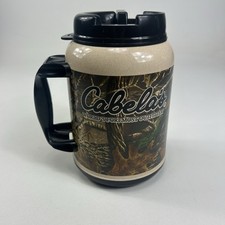 Whirley 64 Oz Cabela's Thermal Mug Insulated Travel Cup Camo Seclusion 3D Large picture