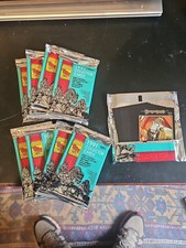 8 SEALED, 1 OPENED [9packs] 1991 SERIES 2 TSR Collector Cards D&D picture