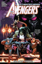 Avengers by Jason Aaron Vol. 3: War of the Vampires - Paperback - GOOD picture