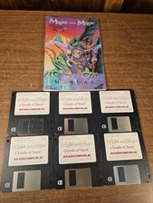 Might And Magic: Clouds Of Xeen, Vintage PC Game, 3.5 disks, 1992, Manual picture