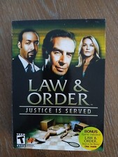 Law & Order: Justice Is Served Bonus Dead On The Money - For PC - Sealed NEW BOX picture