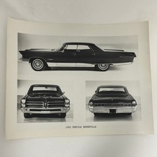 Vintage 1965 Pontiac Bonneville Car Automobile Photo Photograph Print picture