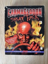 1997 SCI Carmageddon Big Box PC CD-ROM Rare Vintage Edition Splat Pack picture