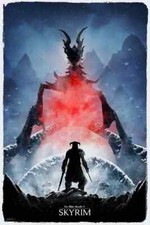 The Elder Scrolls Skyrim Limited Edition Art Print & COA #1/29 Edition picture