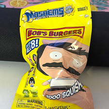 Mash'Ems Bob's Burgers Series 1 Bob Belcher Sealed Blind Pack 4+ picture