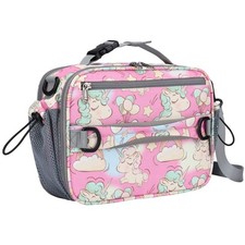 Maelstrom Lunch Box, Expandable Bag for Kids & 9L, Lucky Pink Unicorn picture