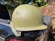 US Military Army M1 Combat Helmet with Liner Original picture