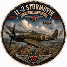 IL-2 Sturmovik Airplane - Metal Sign picture